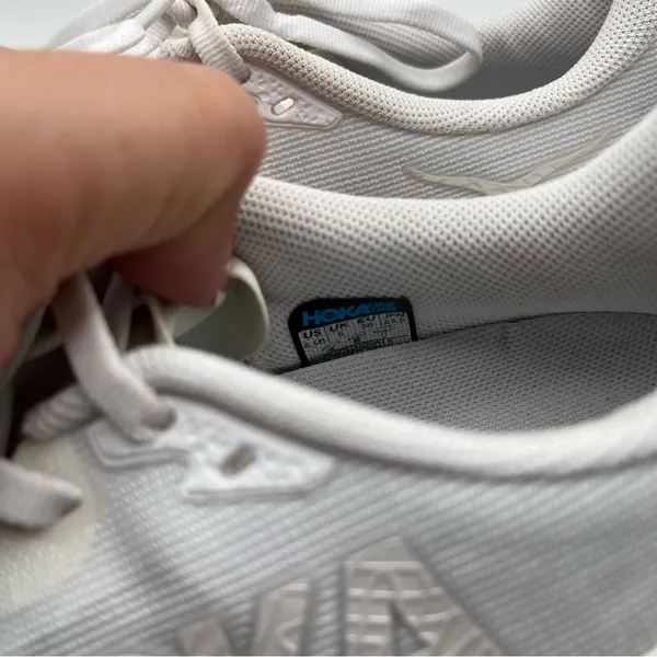 Hoka Speedgoat 6 women’s size 6.5 vibram white sneakers hiking outdoor - Image 4