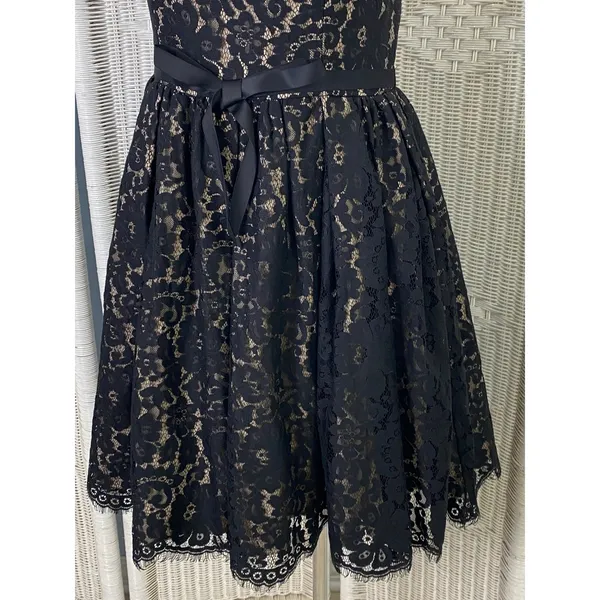 Robert Rodriguez Target x Neiman Marcus Black Lace Party Dress Size 10 - Image 4
