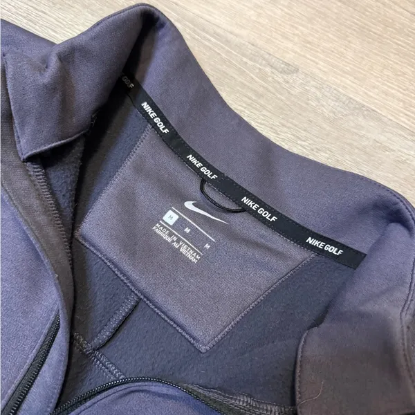 •NIKE GOLF• QUARTER ZIP POLO - Image 5