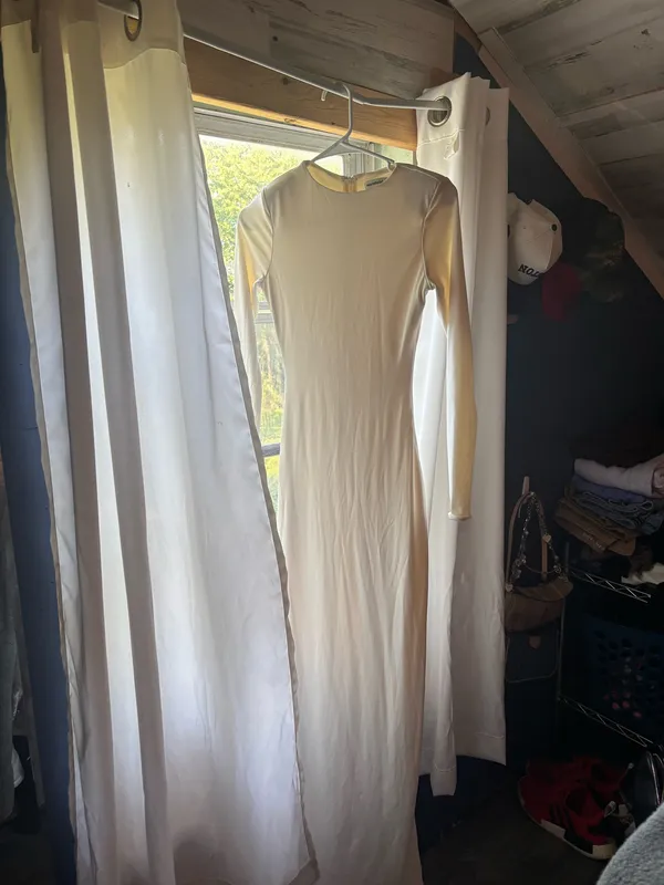 Mars The Label Dress White Size XS - Image 3