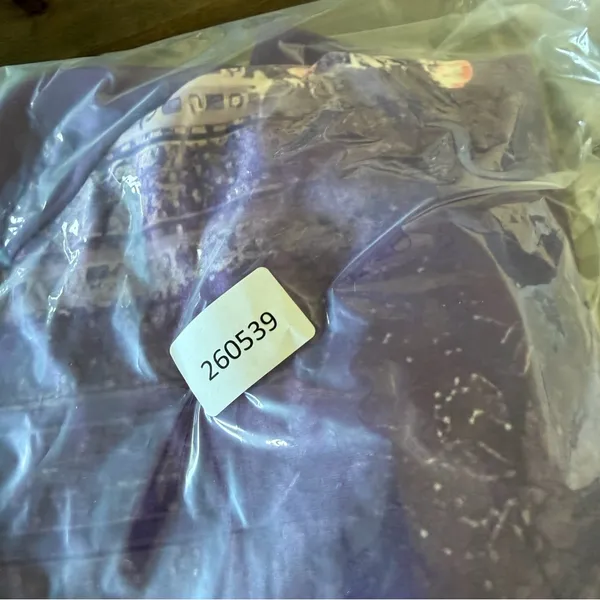 Women's Long Sleeve Purple Floral Pullover Top Size XL #260539 - Image 5