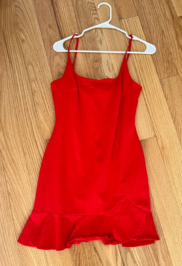 Princess Polly Red Dress Mini - Image 2