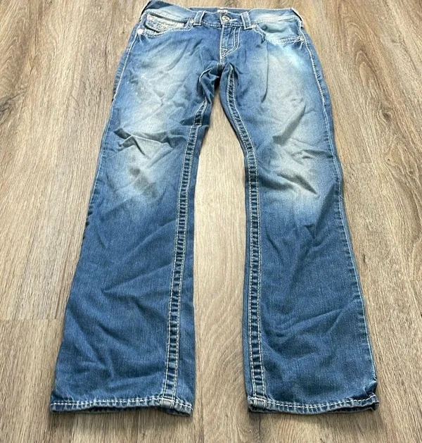 True Religion Straight Leg Big T Jeans - Image 4