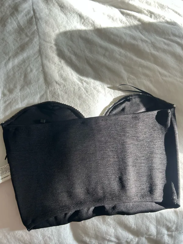 Zara studded black corset top  - Image 5