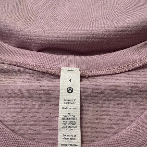 Lululemon Light Pink Swiftly Tech - Image 4