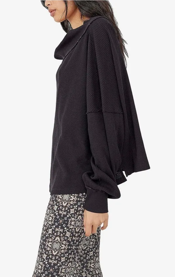 Free People Medium Close To You Thermal Top BNWTS $68.00 - Image 2