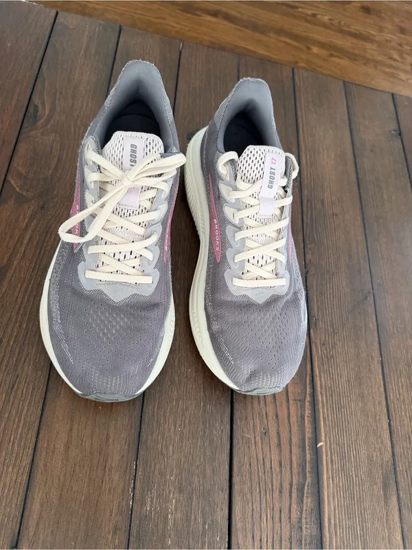Brooks Ghost 17 Women’s Running Shoes Poppy Seed Pink Bluewash Size 11 - Image 2