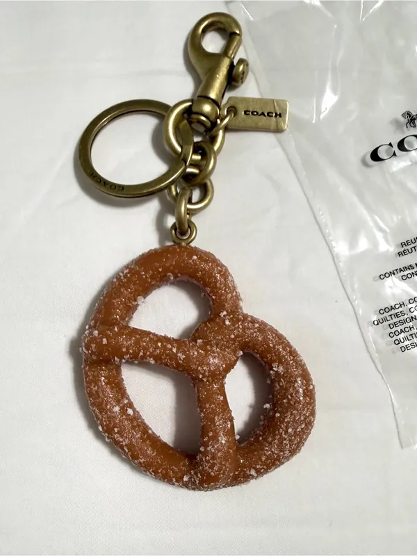 Coach Pretzel Bag Charm - Image 4