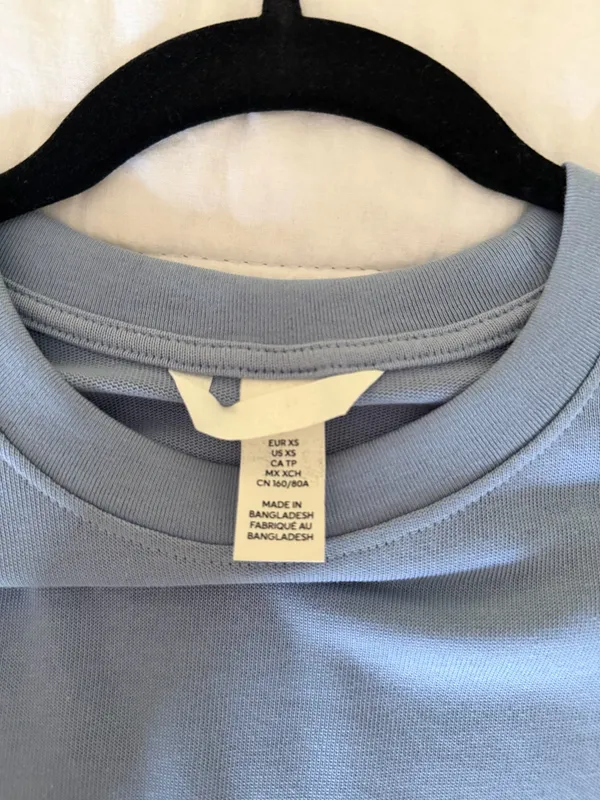 H&M Blue T-Shirt Dress - Image 2