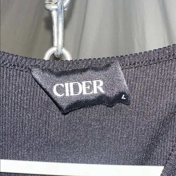 Cider Black Ribbed Jumpsuit 💙 - Image 2