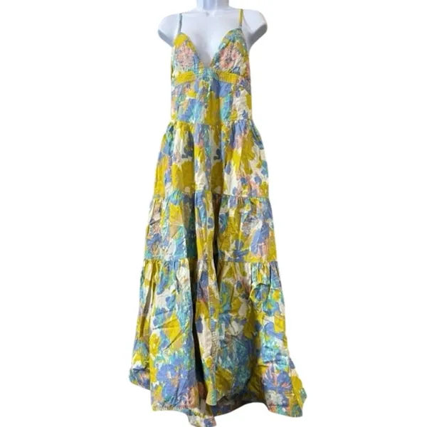 FREE PEOPLE Long Love Midi Dress Size XL New with Tag MSRP $168 Sold out online - Image 6