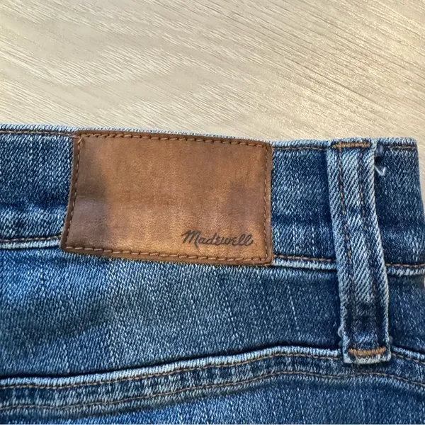 Madewell 9" High Rise Skinny Jeans size 27 medium wash blue jeans - Image 6