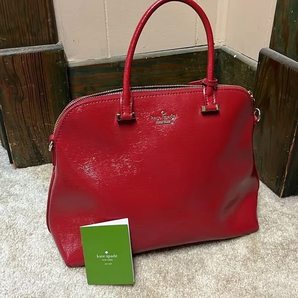 Kate Spade red purse/bag - Image 8