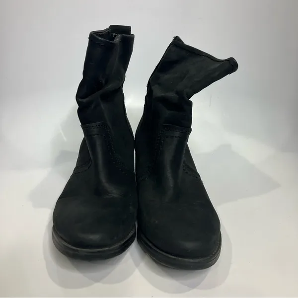 Steve Madden Travis faux leather boots‎ black women’s size 9 punk gothic casual - Image 2