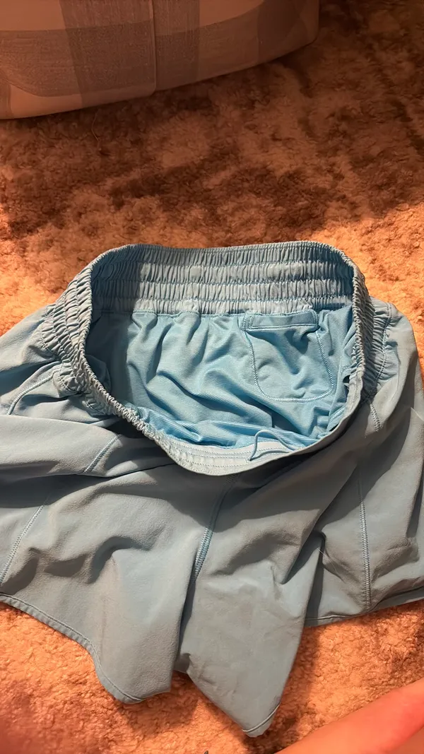 Blue Lululemon Hotty Hot Shorts - Image 5
