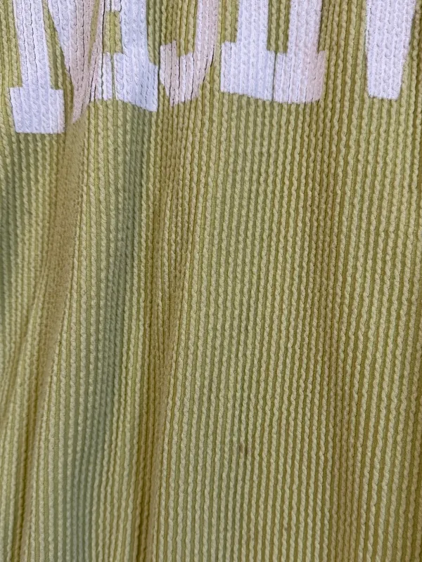 BUCKETLIST Nashville Sweatshirt Size Large Pullover Sweater Ribbed in lime - Image 5