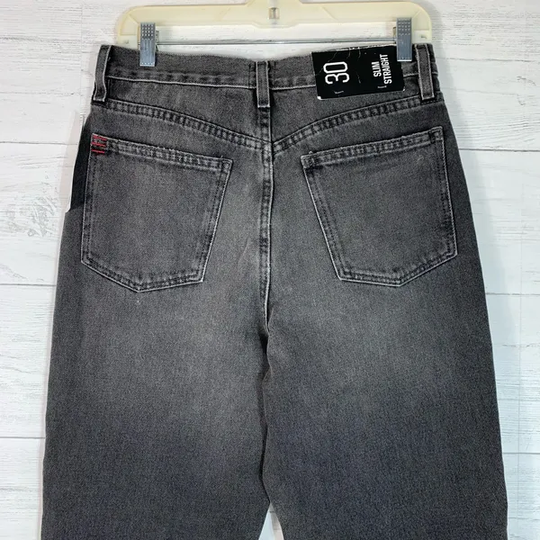 BDG Patch Slim Straight Denim Jeans Womens 30 Black - Image 5