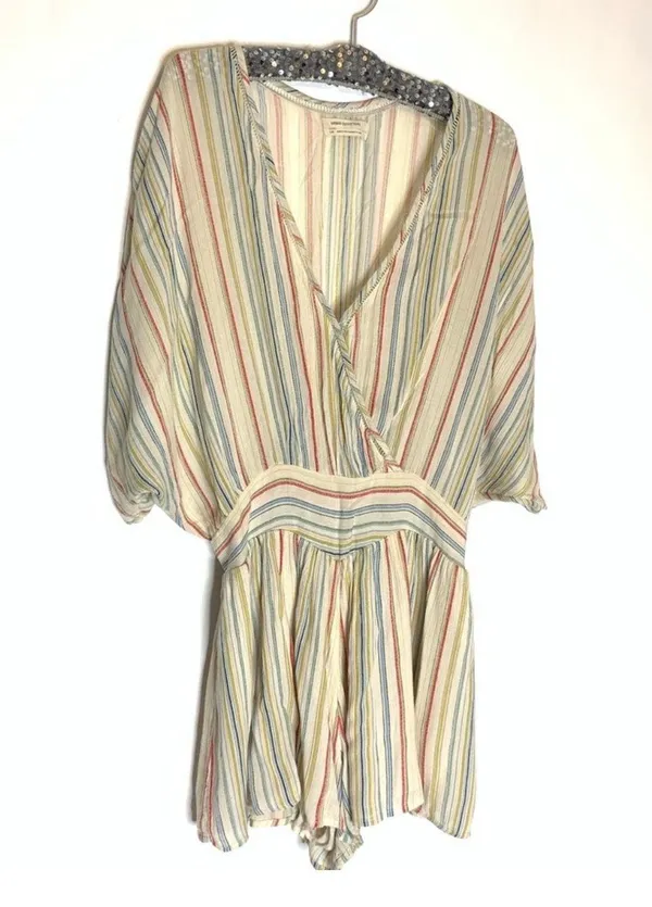 Urban Outfitters Moonstruck Stripe Romper - Image 5