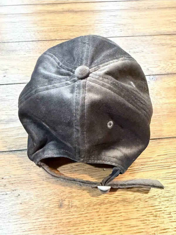 American Eagle Outfitters velvet Black Baseball Cap​ - Image 3