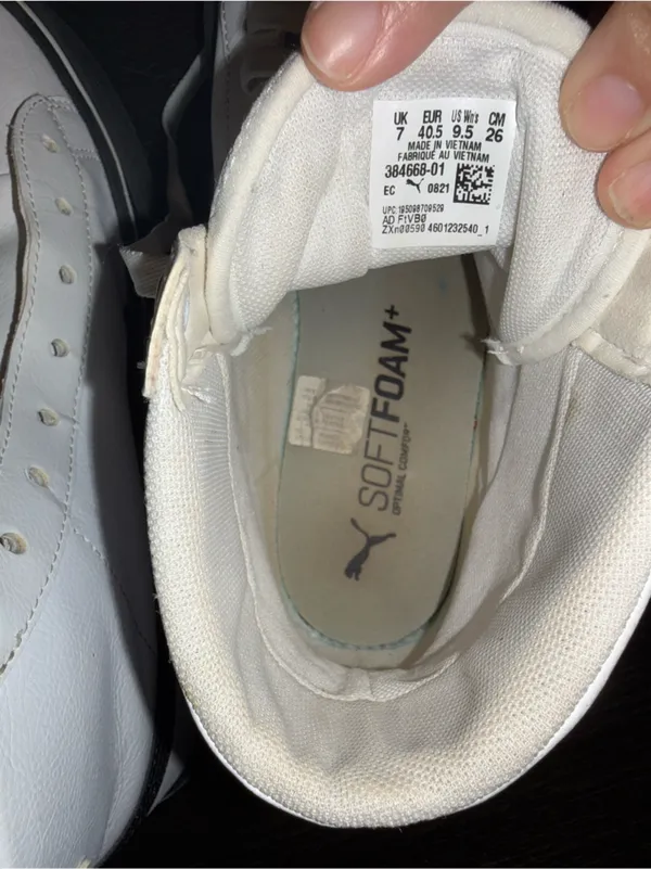 Kaia Puma Sneakers White High-Top Sneakers - Image 5