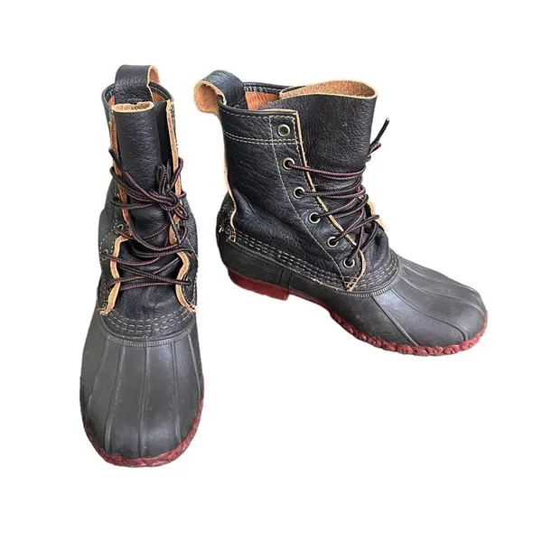 L.L.Bean Boots, 8" Bison Rain Hunting women’s 6 - Image 2