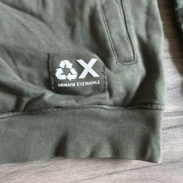 Armani exchange zip up hoodie - Image 2