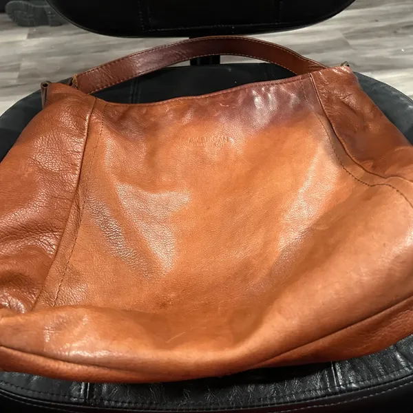 American Leather Brown women’s Bag - Image 3