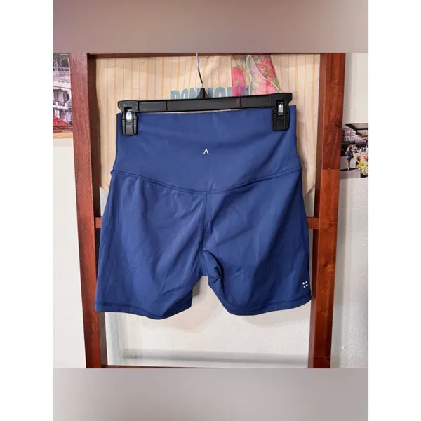 Acta Inlux 5” Bike Shorts Blue - Image 3