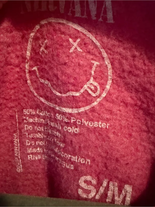 Urban Outfitters X Nirvana | Overdyed Crew Neck Sweatshirt, S/M - Image 6