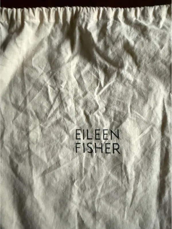 Eileen Fisher Organic Cotton Drawstring Dust Bag - Image 2