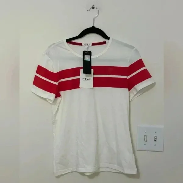 NWT‎ Atlanta Falcons WEAR By Erin Andrews Women's T-Shirt - White NFL - Image 2
