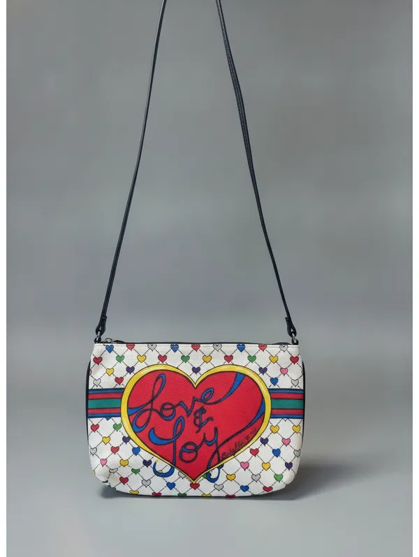 Brighton Love & Joy Crossbody with Colorful Heart and Bow - Image 4
