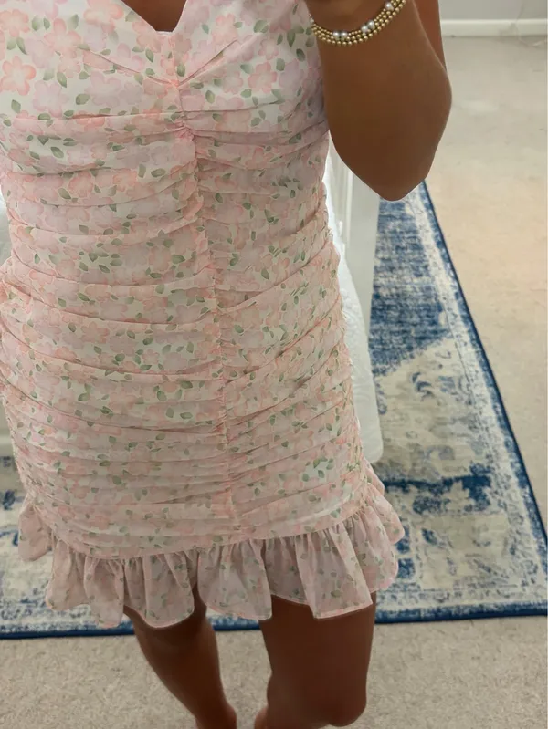 Nordstrom rack Floral Mini Dress - Image 6