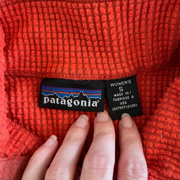 Vintage y2k 90s Patagonia Polartec Fleece Half Zip Pullover - Image 6