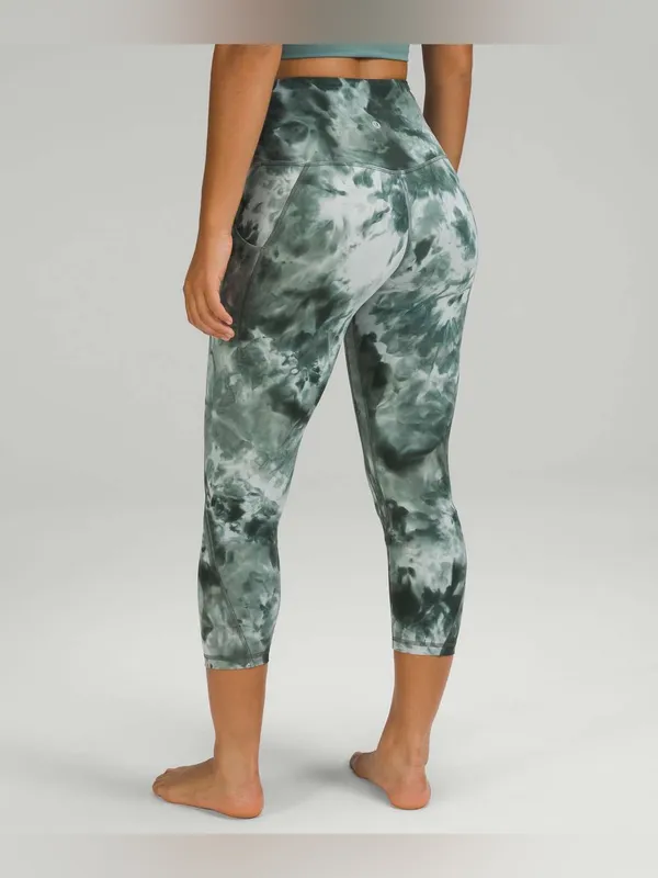 Lululemon Align Pocket/Flow Y Matching Set – Diamond Dye Starlight Smoked – 4 - Image 4