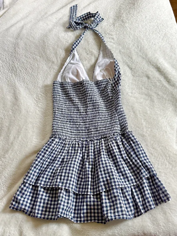 Hollister gingham mini dress S - Image 8