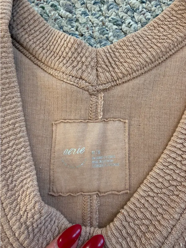 Aerie V-Neck Sweater - Image 2
