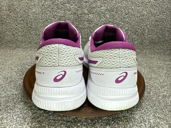 Size 10.5 - ASICS Gel Contend 7 White Digital Grape W - Image 4