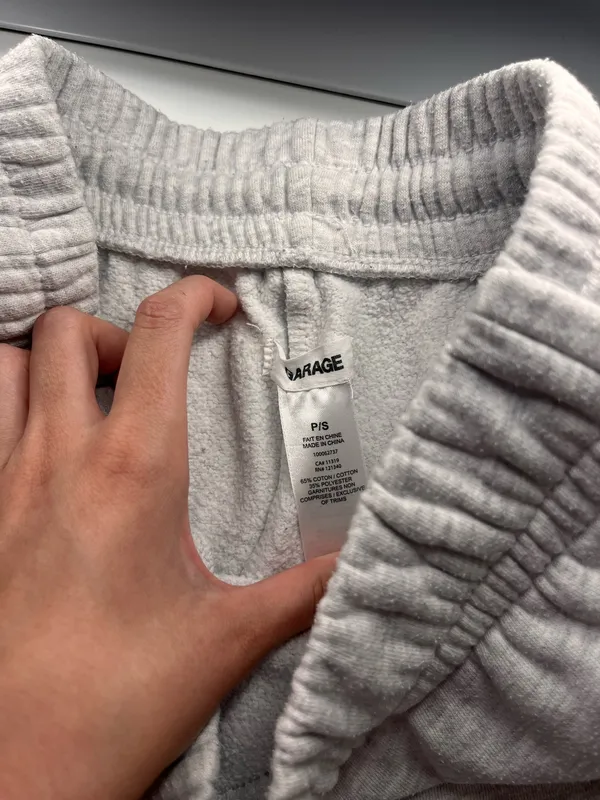 Garage Sweatpants Grey Light Women’s - Image 5