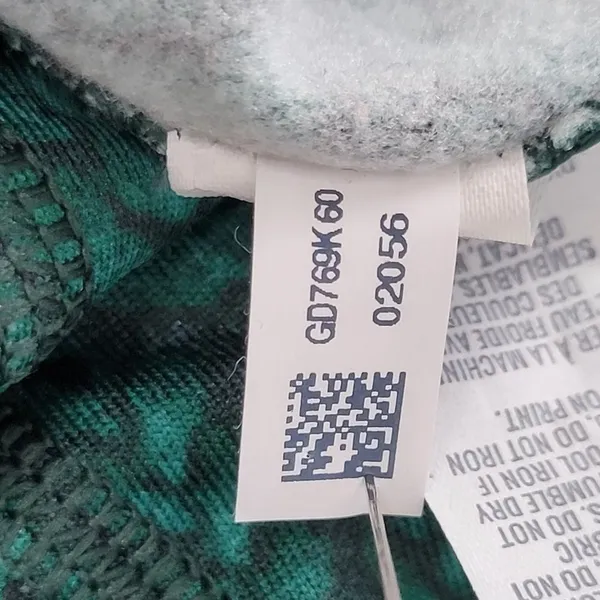 Aerie Women's High Waisted Leggings Green Cable Knit‎ Print Size Medium - Image 9