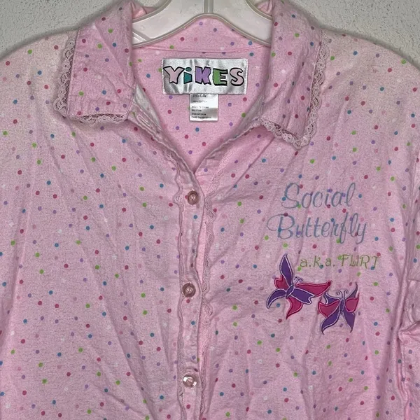 Yikes Pink Pajama Set‎ Size M - Image 11