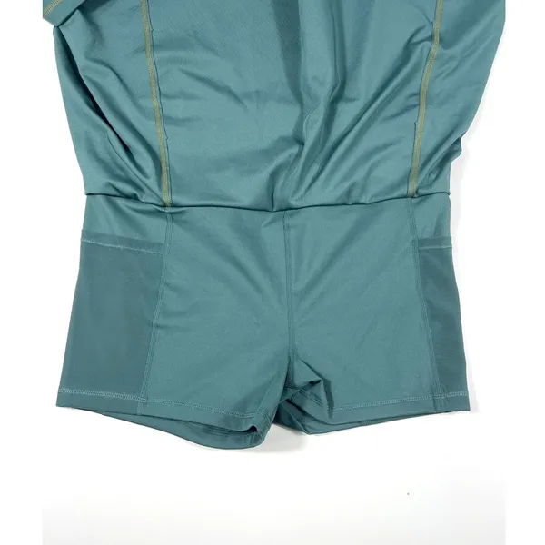 J. Crew‎ Active Teal Blue Athletic Skort with Built-in Shorts Pockets Medium - Image 3