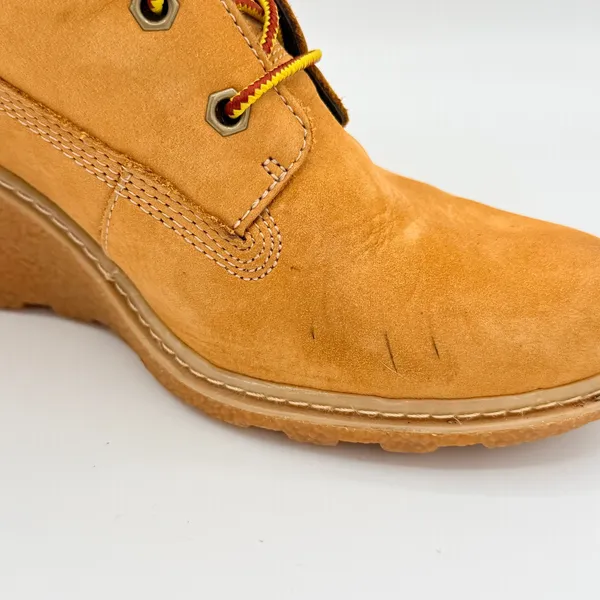 Timberland Glancy Wedge Boots Wheat Nubuck Womens 8 EU 39 8251A‎ - Image 10