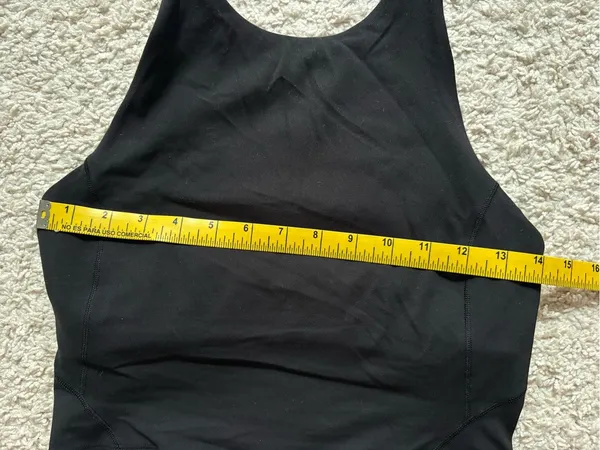 lululemon athletica Black Crop Tank Top - Image 4