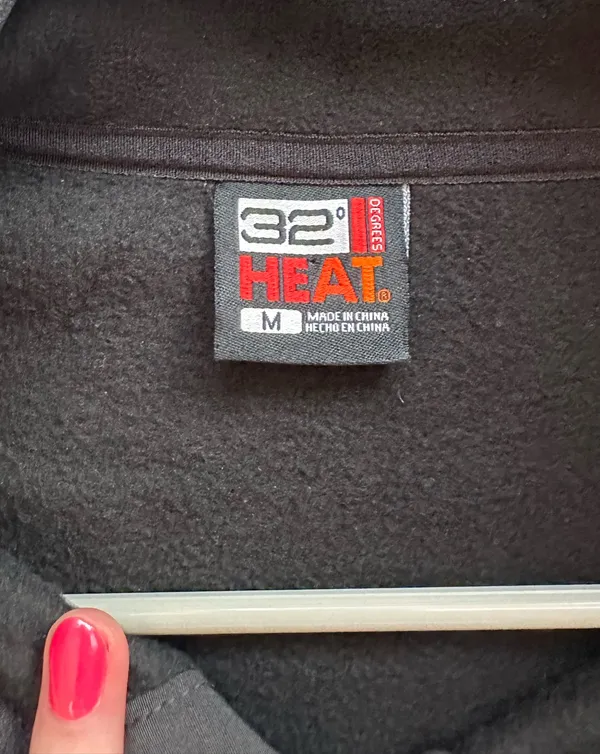 32 Degrees Heat Quarter Fleece Button Snap - Image 4