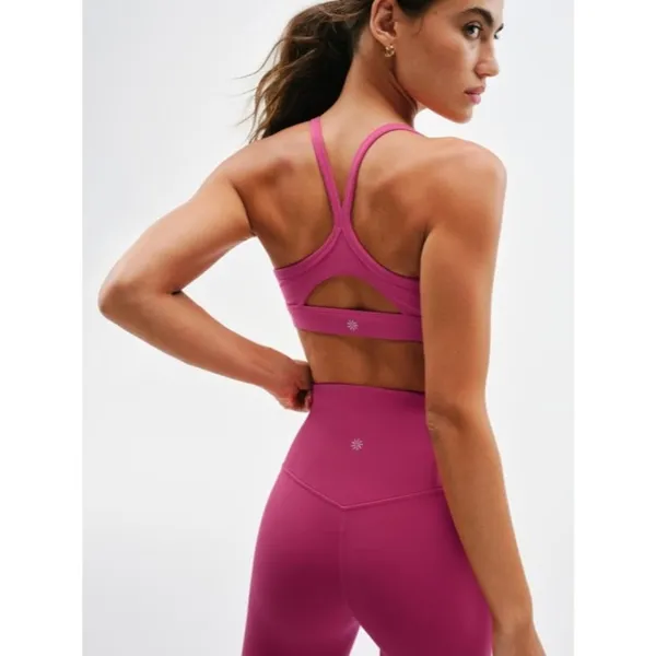 New Athleta M Vital Bra Jewel Pink Medium Cup D-DD - Image 2