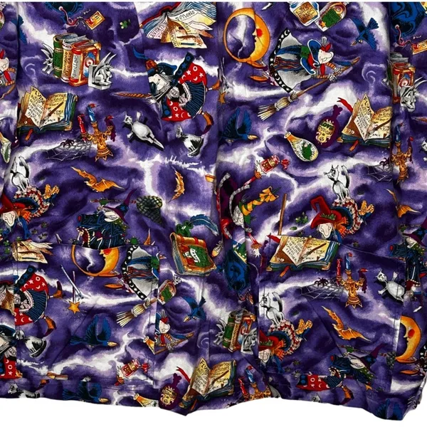 Vintage Halloween Scrub Shirt‎ - Image 3