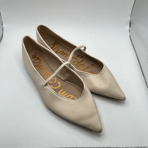 Sam Edelman Womens Nesta Mary Jane flats size 7 ivory leather - Image 9