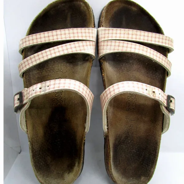 Womens 38 US 7 Birkenstock Birki's 245 Sandals - Image 7