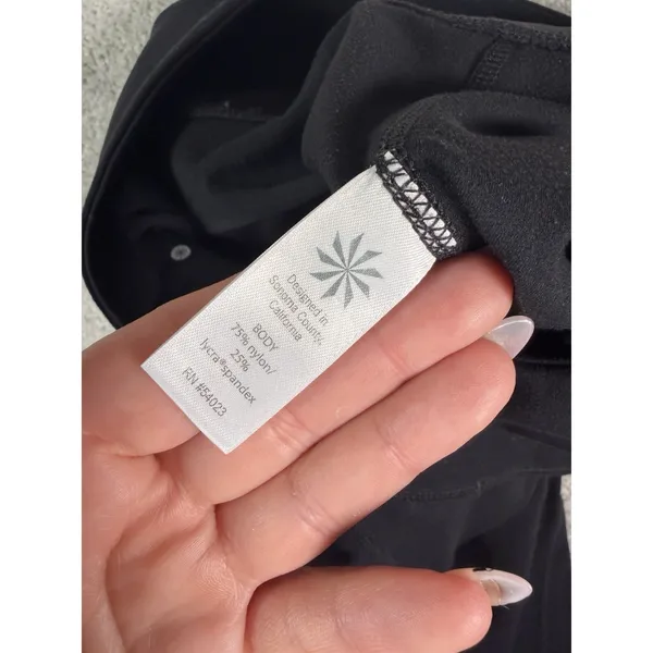 athleta black leggings s cropped capri - Image 5